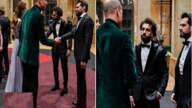 لقاء محمد صلاح مع الأمير ويليام وزوجته في حفل جائزة إيرث شوت