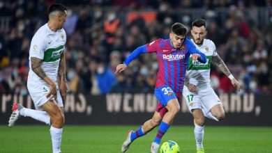 أهداف مباراة برشلونة وإلتشى