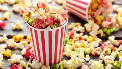 طريقة عمل الفشار بالجبنة والكراميل