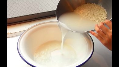 فوائد مياه الأرز للشعر