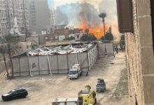 حريق استوديو مصر