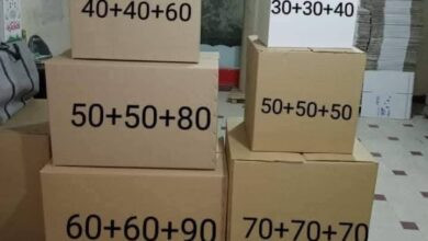 أماكن بيع كراتين التغليف في الهرم