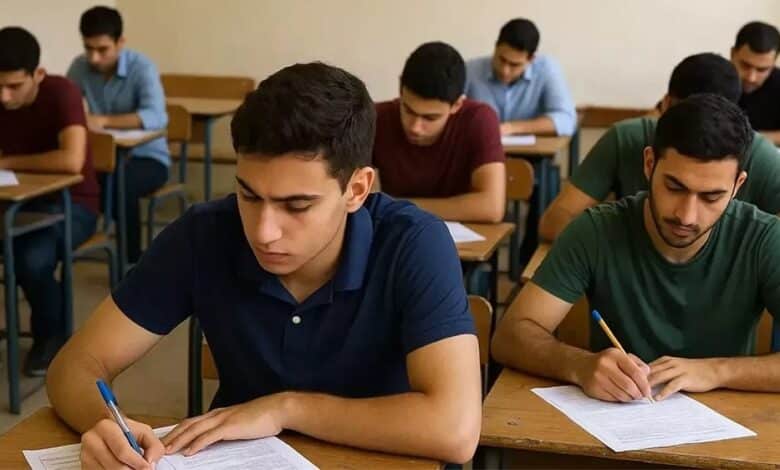 جدول امتحانات نصف العام 2026