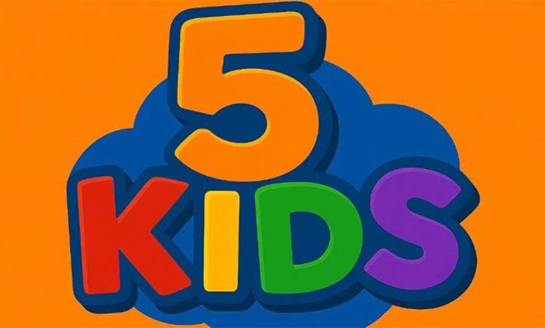 تردد قناة 5kids
