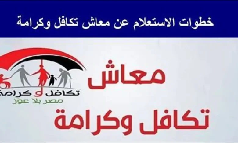 كيفية استعلام تكافل وكرامة بالرقم القومي بسهولة عبر الإنترنت