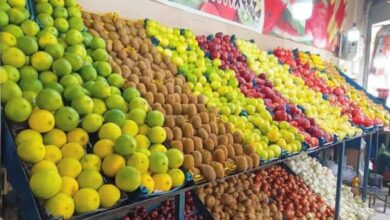 أسعار الخضار والفاكهة