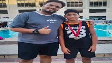 وداع مهيب للسباح يوسف محمد خلال تشييع جثمانه في بورسعيد