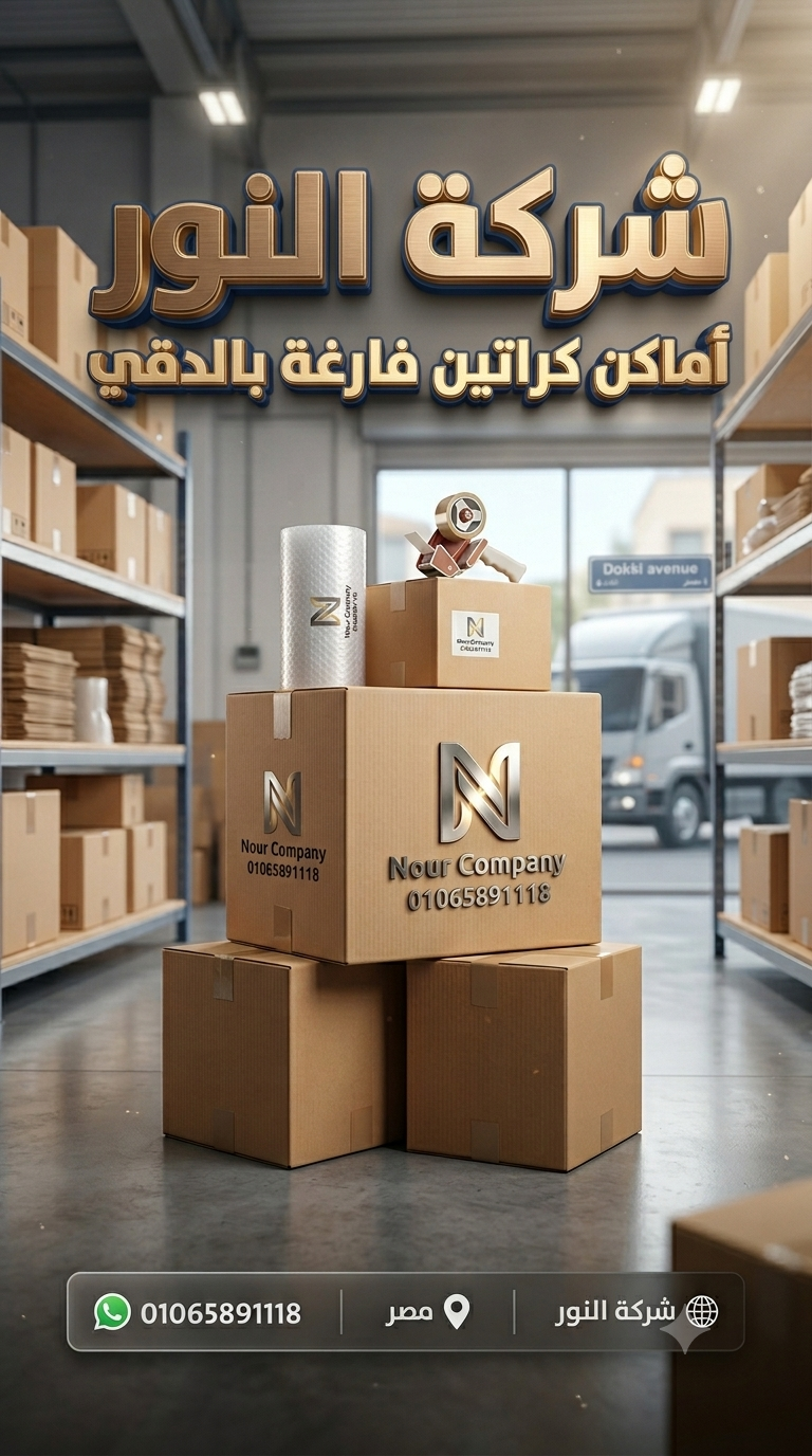 أماكن بيع كراتين فارغة بالدقي أماكن بيع كراتين فارغة بالدقي